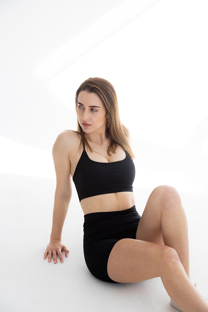 Core Ribbed Basic Bra