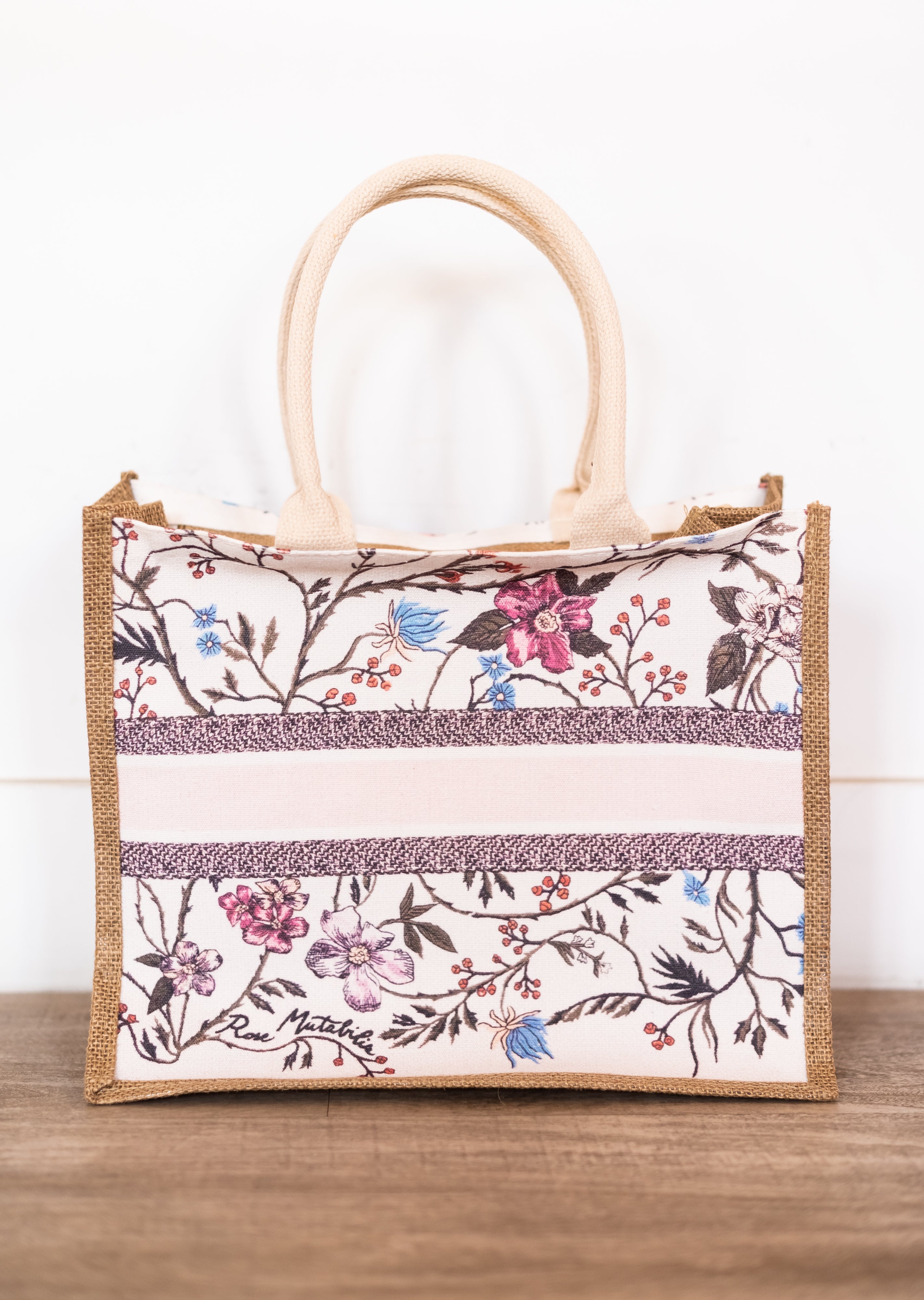 Flower Canvas Bag
