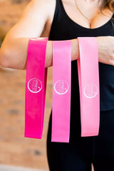 Fitness Fusion Pink Resistance Band