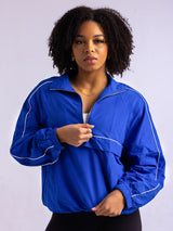 1/4 zip active jacket