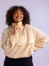 1/4 zip active jacket