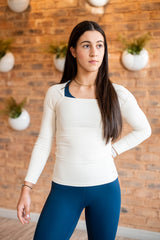 Drenched Long Sleeve Top