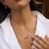Double Hanging Necklace
