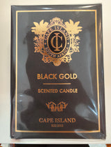 Cape Island Black Gold Candle Medium