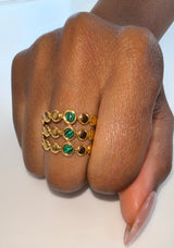 Cluster Band Ring