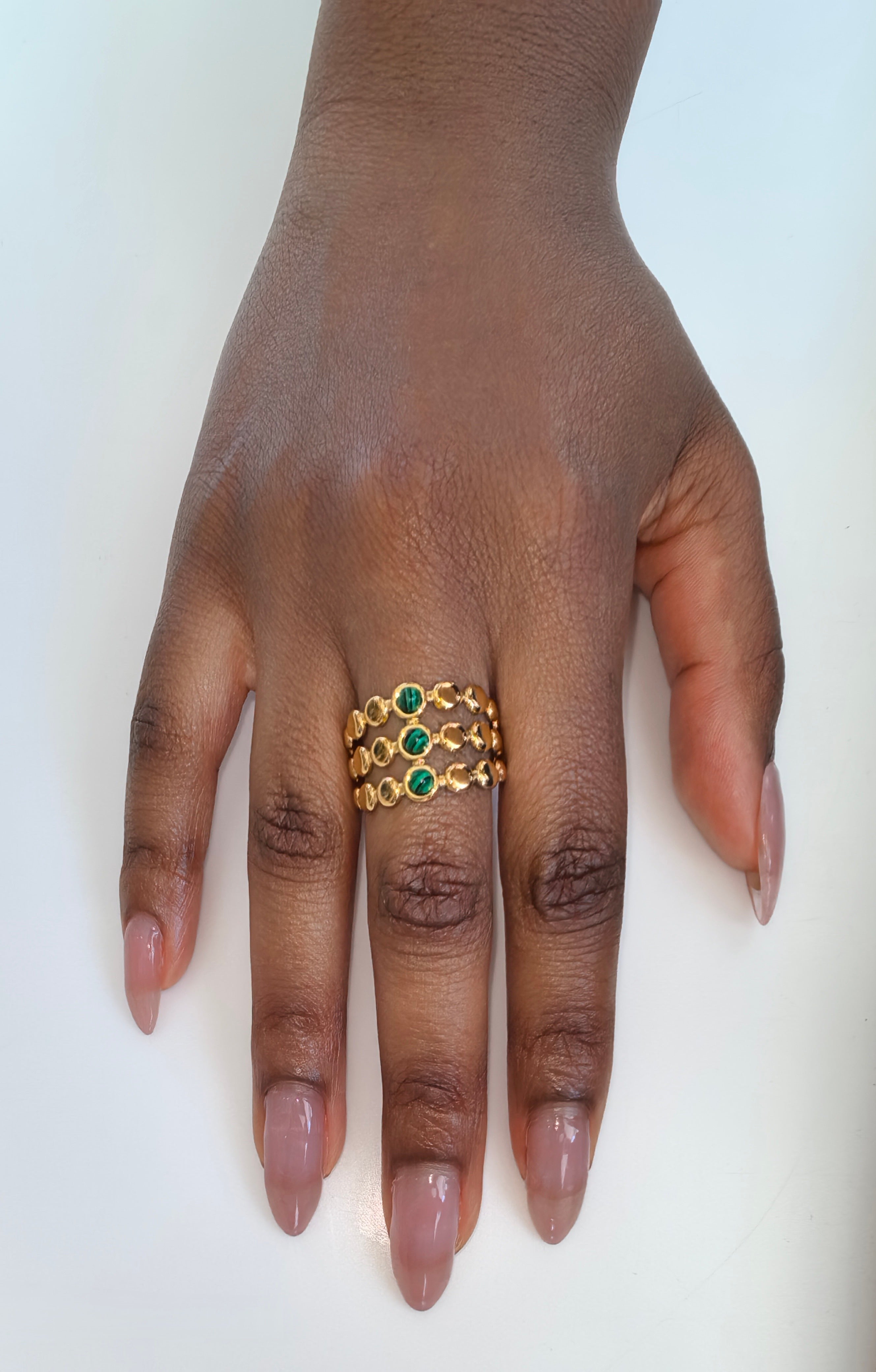 Cluster Band Ring