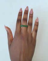 Emerald Eternity Ring