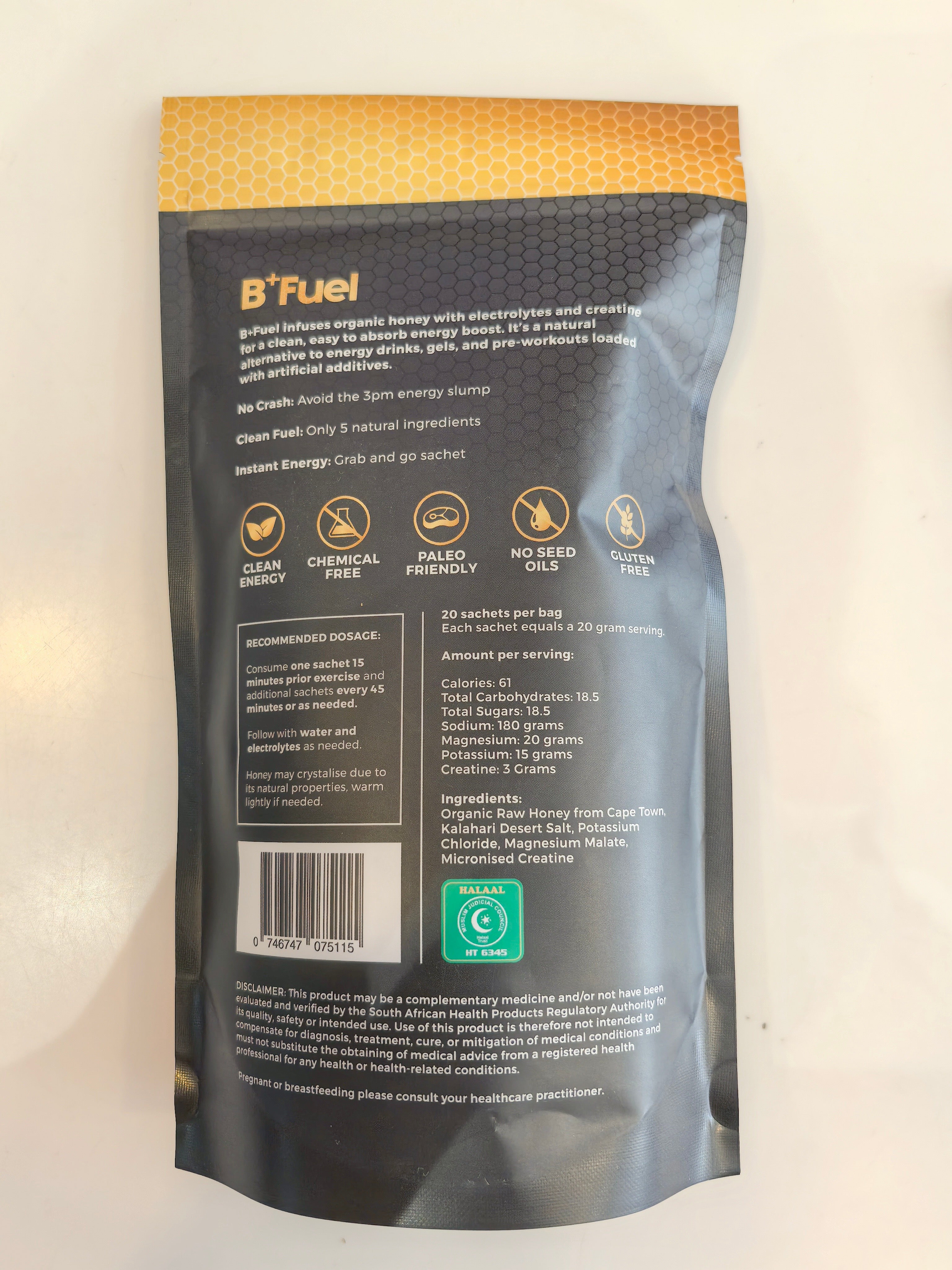 Creatine B+Fuel 20 pack