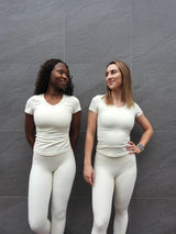 Luxe Motion Short Sleeve Top