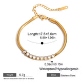 Gold Mini Tennis Bracelet