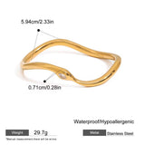 Gold Bangle