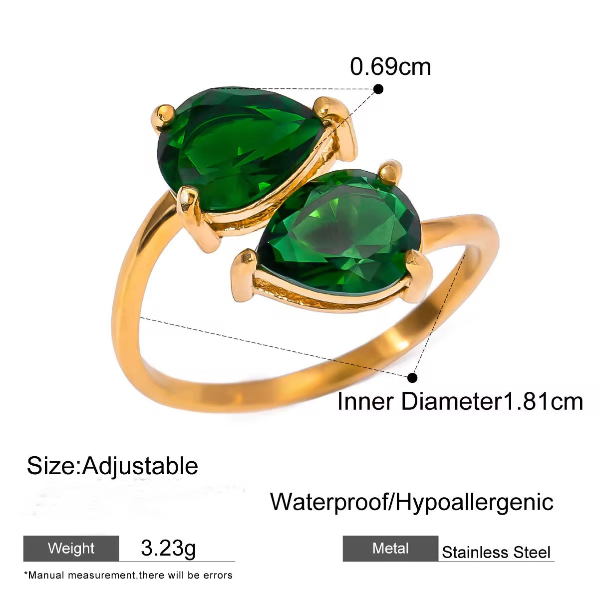 Tear Drop Ring