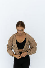 Contour Crush Zip Up Jacket