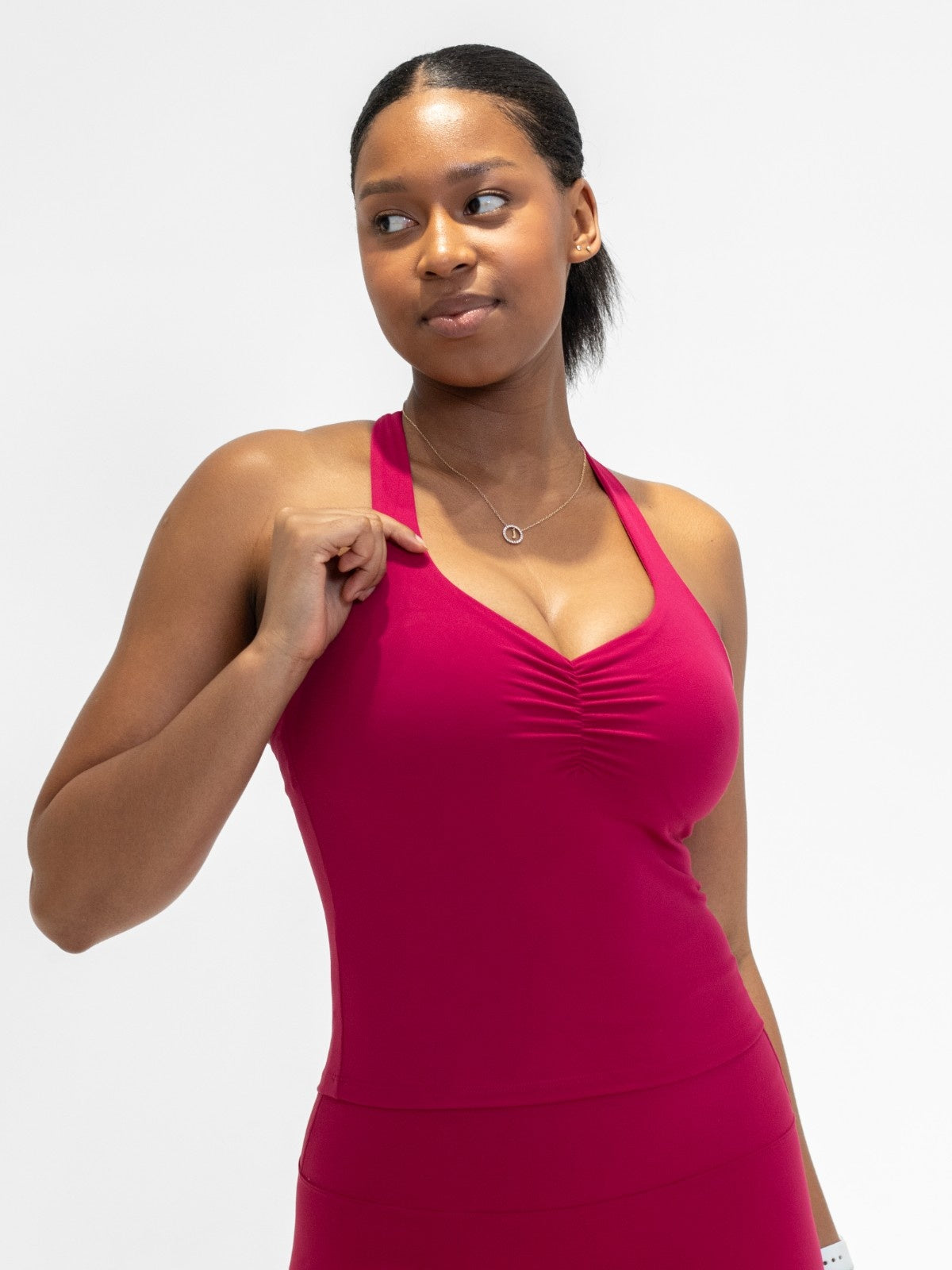 Luxe Motion Scrunch Tank