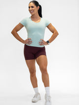 Luxe Motion Short Sleeve Top