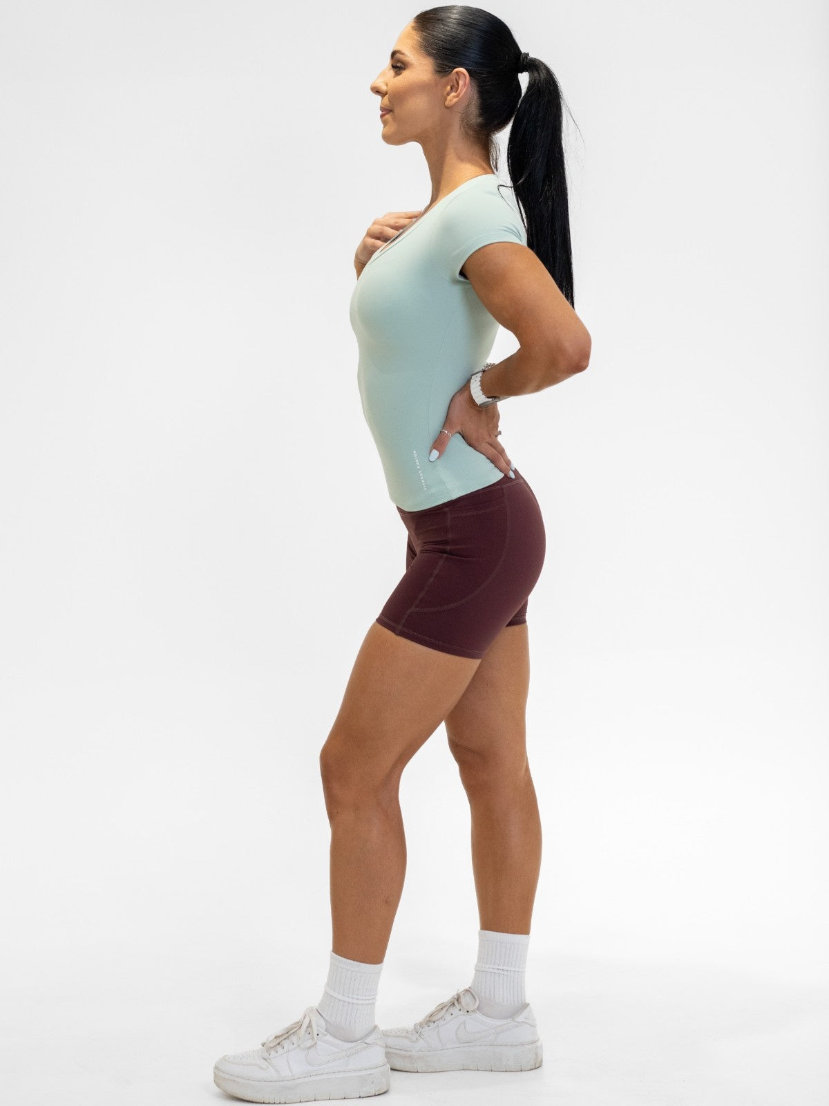 Luxe Motion Short Sleeve Top
