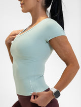Luxe Motion Short Sleeve Top