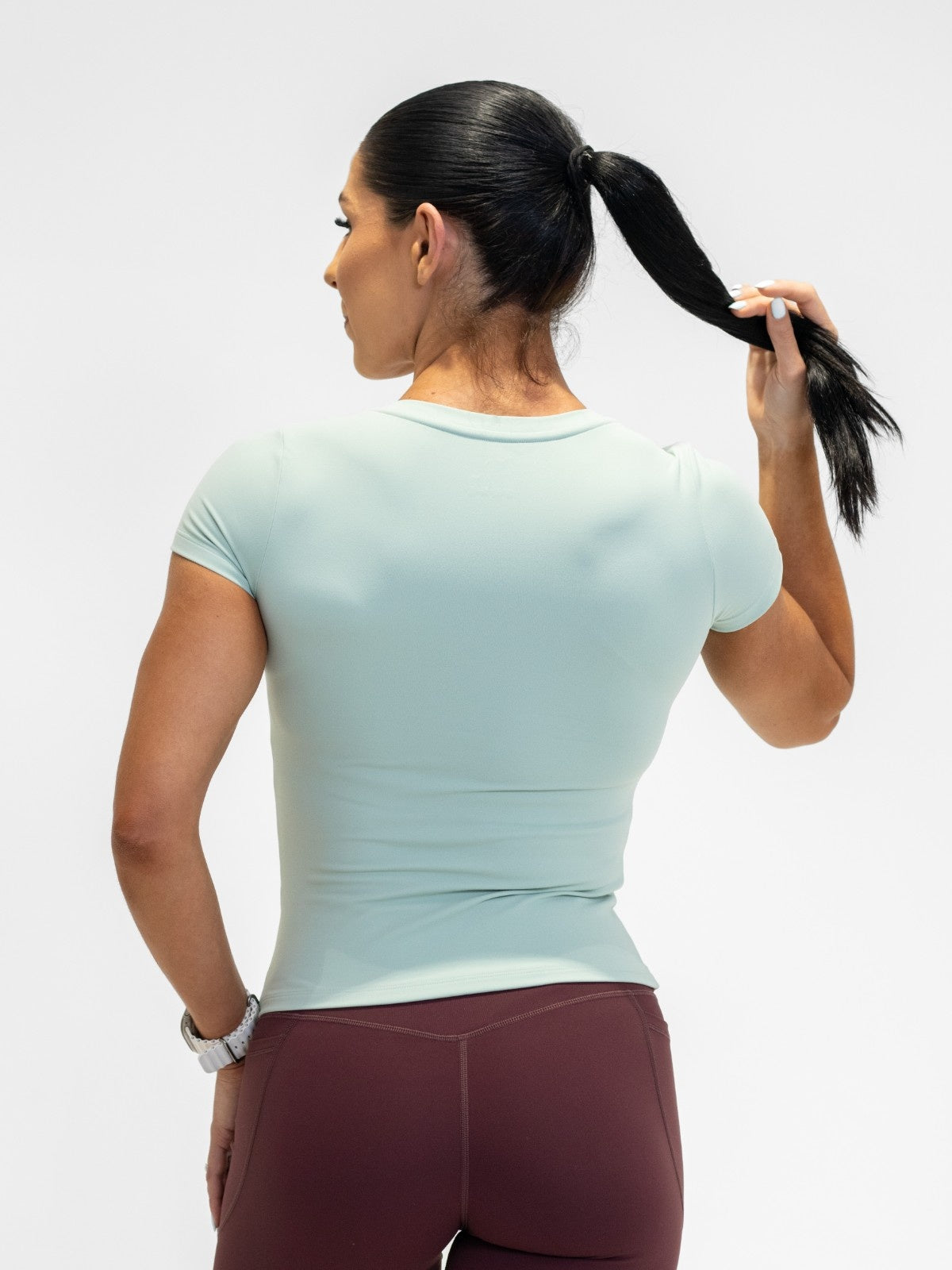 Luxe Motion Short Sleeve Top