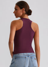 Luxe Motion Ribbed Tank