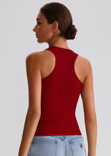 Luxe Motion Ribbed Tank