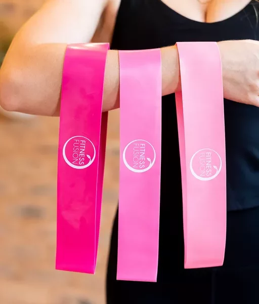 Pink Resistance Band - Fitness Fusion Lifestyle